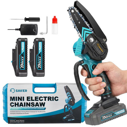 Portable electric Brushless Mini Chainsaw