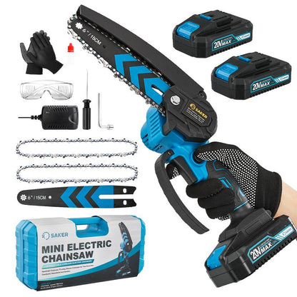 Portable electric Brushless Mini Chainsaw