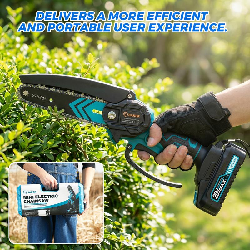 Portable electric Brushless Mini Chainsaw