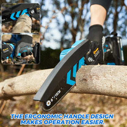 Portable electric Brushless Mini Chainsaw