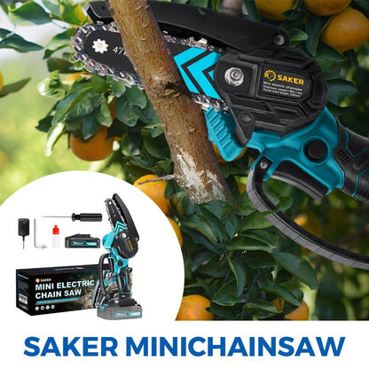Portable electric Brushless Mini Chainsaw