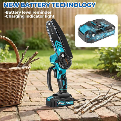 Portable electric Brushless Mini Chainsaw