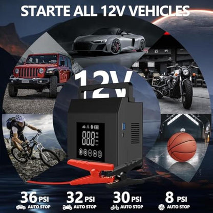 Portable car emergency starter