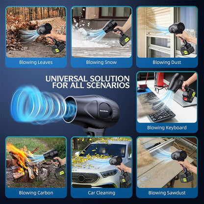 Cordless portable handheld hair dryer