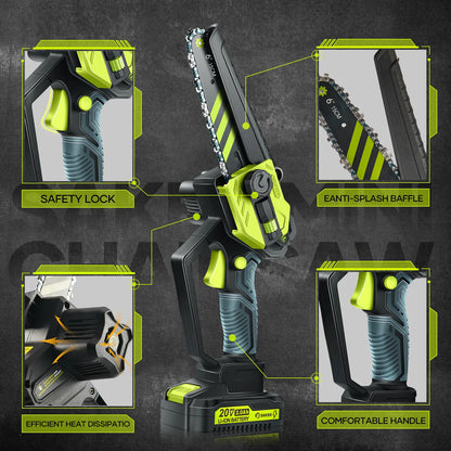 "2-in-1 brushless telescopic chainsaw, handheld chainsaw"